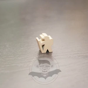 Trails (A Parks Game) | White Hiker Wooden Miniature Figure | Official Piece - Picture 1 of 5