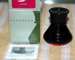LEVENGER INK CLARET 50ML WITH BOX AND PAMPHLET - Picture 1 of 2