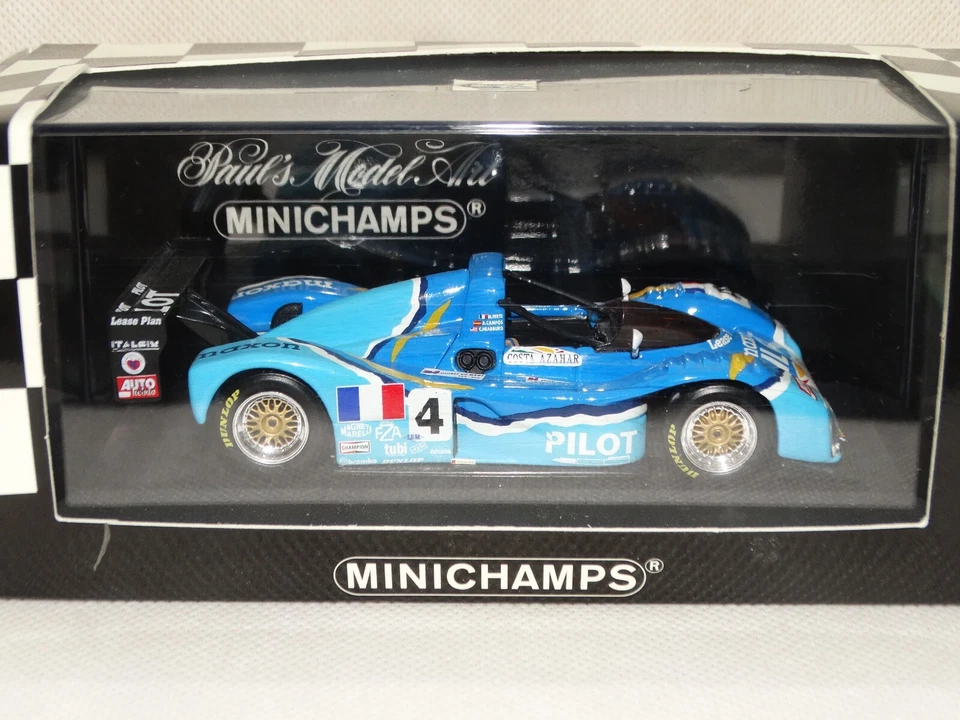 Ferrari 333 SP M.Ferté - Soc Pilot Racing n° 4 LM 1997 Minichamps 1/43 - Photo 1/3