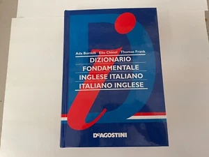 DIZIONARIO ITALIANO INGLESE DE AGOSTINI NUOVO MAI APERTO - Picture 1 of 4