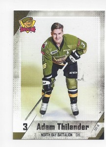 2017-18 North Bay Battalion (OHL) Adam Thilander