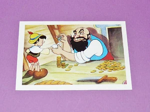 122 PINOCCHIO DISNEY AGEDUCATIFS 1975 GEPPETTO JIMINY CRICKET FIGARO CLEO PANINI - Imagen 1 de 1