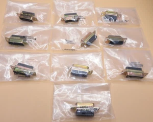 AMPHENOL DB15 MALE NO PINS Crimp Connector 17-91150-18 D-SUB DB-15 (Qty 10) - Picture 1 of 11