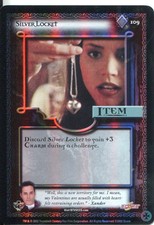 Buffy CCG TCG Angels Curse Limited Edition Foil Card #109 Silver Locket