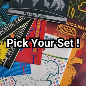 Pokemon Elite Trainer Box ETB Guía del jugador/Folleto de lista de verificación - ¡Elige tu conjunto! - Imagen 1 de 38