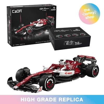 BOXED! C64005W CADA 1:8 Alfa Romeo F1 Orlen Building Blocks Technic MOC 1868pcs - Image 1 of 4