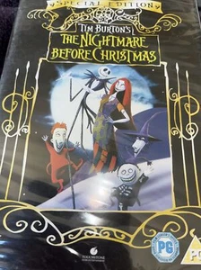 The Nightmare Before Christmas Special Edition DVD Region 2 free post - Picture 1 of 4