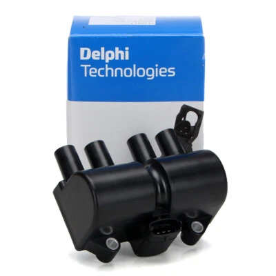 DELPHI CE10001-12B1 Zündspule für OPEL Astra G Combo Meriva A 1.6 84/87 PS Z16SE - Bild 1 von 3