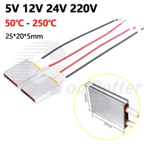 Placa de calefacción PTC 5V,12V,24V,220V elemento calefactor termostato placa de calefacción placa de calefacción placa de calefacción - Imagen 1 de 6