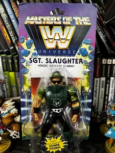 WWE Masters of the Universe Sergeant Slaughter 6 inch Actionfigur - HCG89 - Bild 1 von 2