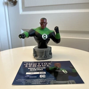 DC Justice League GREEN LANTERN Bust Animated Series Diamond Select LIMITED - Picture 1 of 13