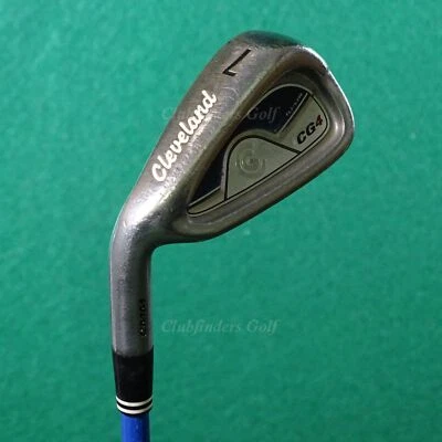 LH Cleveland CG4 Single 7 Iron Grafalloy ProLaunch Blue Graphite Regular - Image 1 of 3