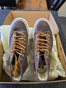 Vans trainers size 3 UK Brown - Unisex - Harry Bryant Destruct Mid V - BNIB - Picture 1 of 9