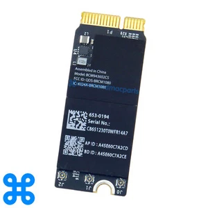 AIRPORT WIFI/BLUETOOTH WIRELESS CARD - MacBook Pro 13" A1502, 15" A1398 2015 - Picture 1 of 2