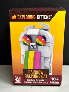 Exploding Kittens - Rainbow Ralphing Cat Buildable Figure (145 pieces) - Picture 1 of 3
