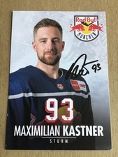 Maximilian Kastner, Germany 🇩🇪 Hockey RB München 2020/21 hand signed