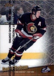 1998-99 Topps Finest #13 Daniel Alfredsson OTTAWA SENATORS