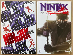 Ninjak Superkillers 1-2 (2023) NM+ Valiant.