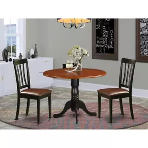 Dining set - 3 Pcs with 2 Wood Chairs - Picture 1 of 4