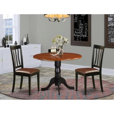 Dining  set  -  3  Pcs  with  2  Wood  Chairs - Image 1 of 4