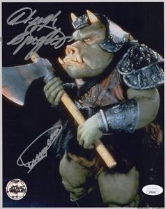 Star Wars Official Pix-Guard 8x10 Photo signed by Beer & Spight signed JSA COA - Bild 1 von 4
