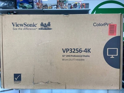 New Viewsonic VP3256-4k 32" UHD Monitor - Image 1 of 4
