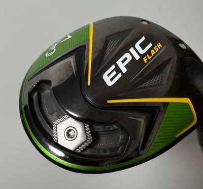 Epic Flash 9.0 Driver Head Only with Cracked Crown, Used - Image 1 of 4