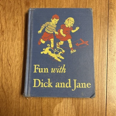 Fun With Dick and Jane | 1946-47 edition | Scott, Foresman and Company. Good - image 1 of 4