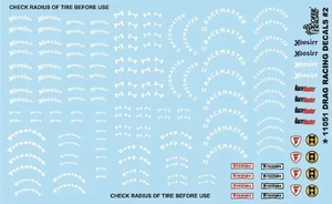 Gofer 11051 DRAG RACING Goodies Set 2 Decal Sheet for model cars 1/24 / 1/25 - Picture 1 of 1