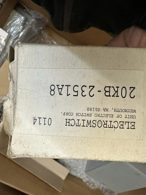 NUEVO Interruptor de leva giratoria Electroswitch 20KB-2351A8 Foto 1 de 2
