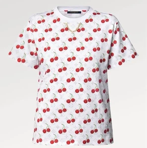 Louis Vuitton x Murakami Sample Pre-production Cherry White T-Shirt Sz Medium - Picture 1 of 8