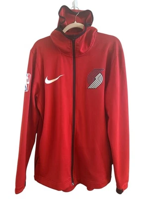 Куртка с капюшоном Nike Portland Trailblazers мужская размер Large NBA красная Therma Flex - Изображение 1 из 4