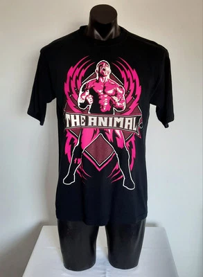 Camiseta WWE Vintage Batista "El Animal" Talla Grande Negra 100% Algodón  Foto 1 de 4