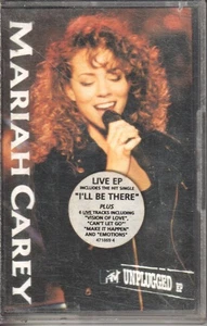 Mariah Carey Mtv Unplugged EP cassette Europe Columbia 1992 cassette has info - Picture 1 of 4