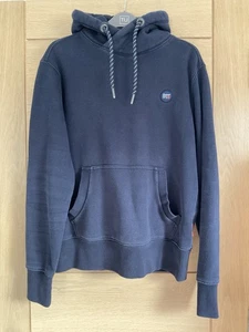 Superdry Men's Navy Hoodie - Size L - Picture 1 of 3