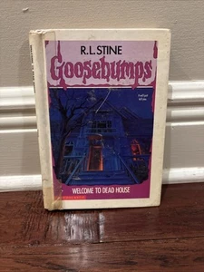 Gänsehaut Willkommen im Totenhaus (1992) Hardcover Bibliothekseinband Penworthy - Bild 1 von 17