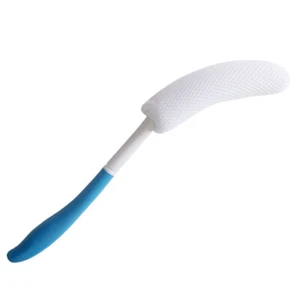Spazzola Lavaggio Schiena Pulizia Bagno Bagno Scrubber per Bambino Uomo - Foto 1 di 12