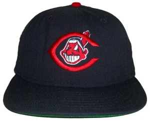 DE COLECCIÓN AÑOS 90 CLEVELAND INDIANS 1954 MLB NUEVA ERA COOPERSTOWN GORRA AJUSTADA SOMBRERO 7 1/4 - Imagen 1 de 3
