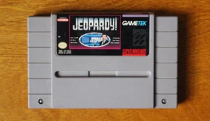 SNES Super Nintendo Jeopardy! - Picture 1 of 2