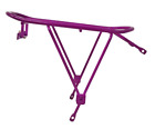 Isabella 16" Wheel Bike Rear Pannier Rack / Luggage Carrier Purple