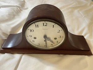 Dunhaven Kaminuhr Made in Germany Emil Schmeckenbecher Werk 340-020 - Bild 1 von 8