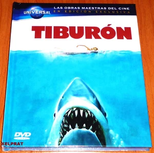 TIBURON / JAWS , Steven Spielberg (Dvd R2 + LIBRO, No novela) TIBURÓN .Eng.Esp - Imagen 1 de 2