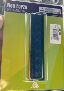 Neo Forza DDR3 U-DIMM 8GB CL11 Memory nmud380d81-1600cc10 New-w-Tags, Free Ship - Picture 1 of 7