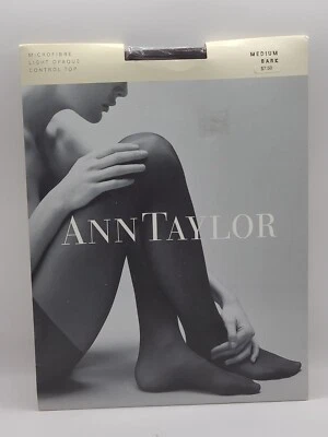 Meia-calça Ann Taylor ~ Tamanho Médio ~ Casca de Cor ~ Blusa de Controle Opaca Claro ~ NOVA - Imagem 1 de 3