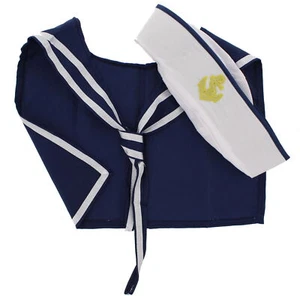Zac's Alter Ego® Fancy Dress Sailor Hat & Scarf Set - Picture 1 of 2