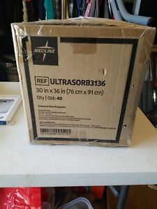 Case 40 Medline Ultrasorbs 3136 Advanced +, Underpads Pee Pads ULTRASORB3136 NEW