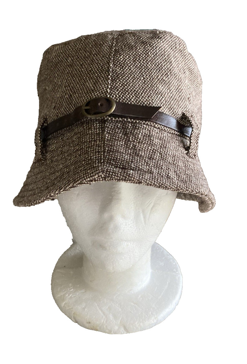 Filippo Catarzi Hat Women OS Brown Wool Blend Fedora Bucket  display picture 2