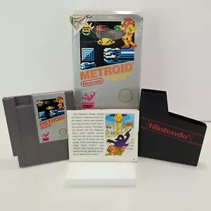 Metroid (Nintendo Entertainment System, 1987) NES Originalkarton Kart Handbuch - Bild 1 von 24