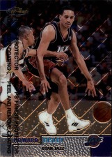 1999-00 Finest Utah Jazz Basketball Card #82 Howard Eisley