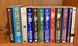 Lot 12 - Tom Clancy COMPLETE Net-Force Original Series + 2 Bonus MOST 1ST EDS - Picture 1 of 19